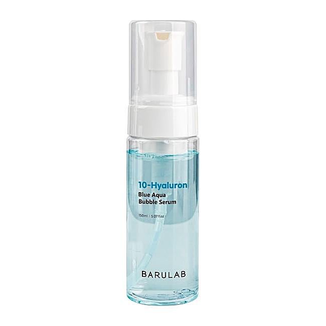Aqua Barulab 10-Hyaluron Blue Bubble Serum.